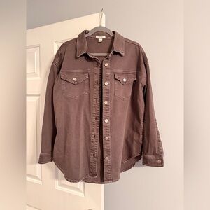 Maurice’s Denim Shacket - Size M NWOT